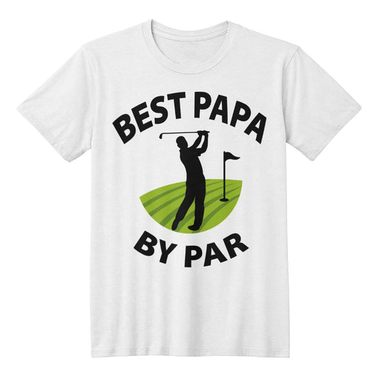 Best Papa by Par T-Shirt for Golf Lovers