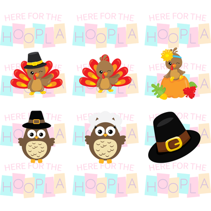 Personalized First Thanksgiving Bib